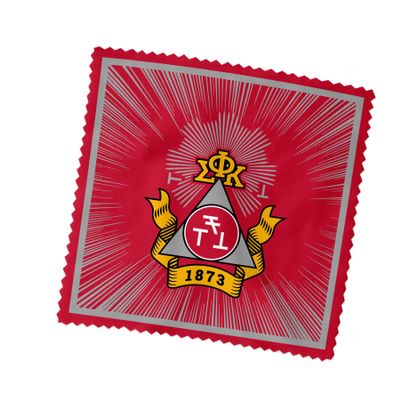 Phi Sigma Kappa Eyeglass Cleaner & Microfiber Cleaning Cloth (Phi Sigma Kappa - 6)