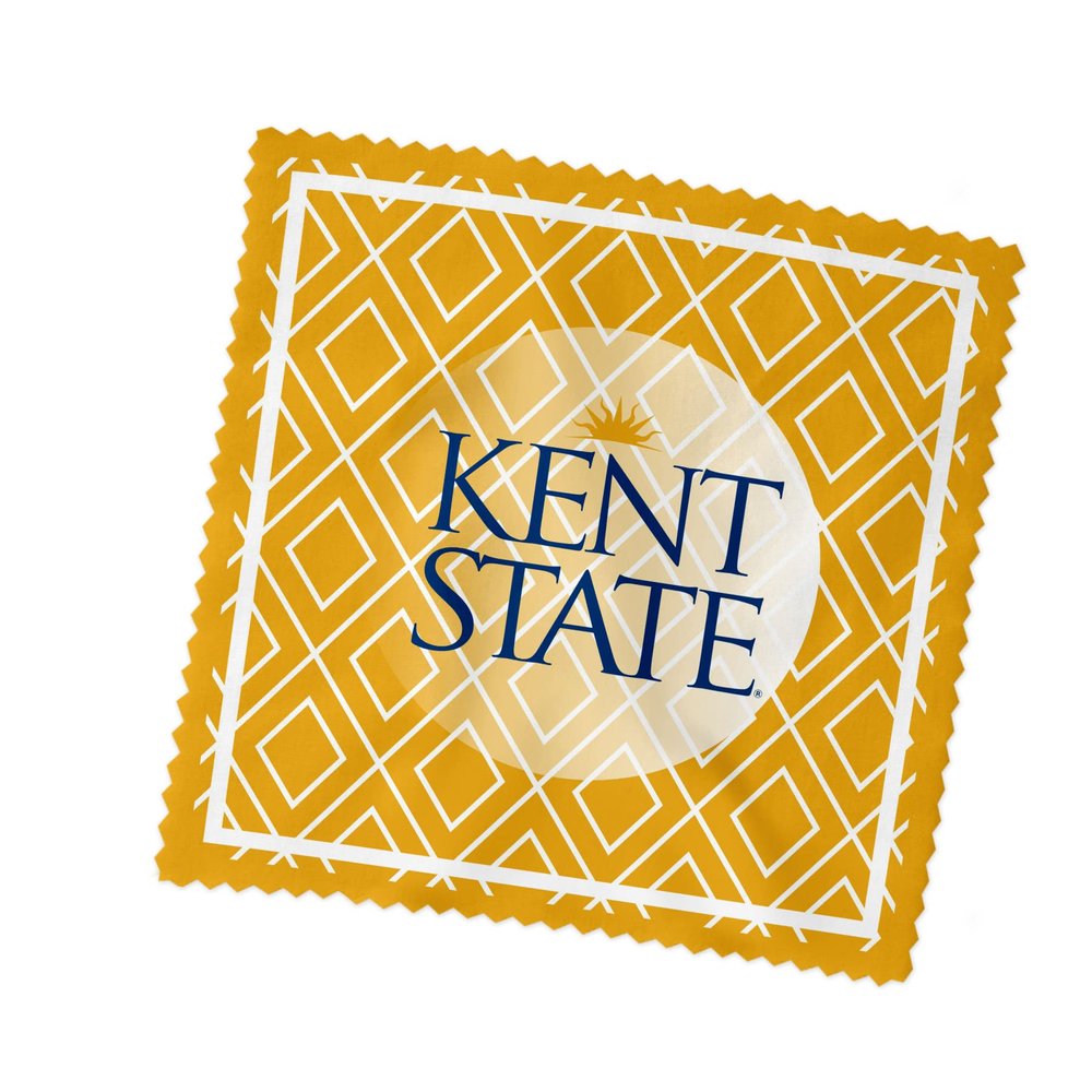 Kent State University Eyeglass Cleaner & Microfiber Cleaning Cloth (Kent State University - 20)