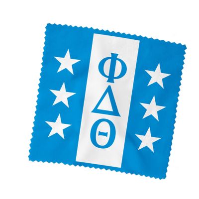 Phi Delta Theta Fraternity Eyeglass Cleaner & Microfiber Cleaning Cloth (Phi Delta Theta - 4)