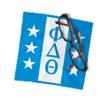 Phi Delta Theta Fraternity Eyeglass Cleaner & Microfiber Cleaning Cloth (Phi Delta Theta - 4) view 2