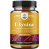 Natures Craft L Lysine 1000mg per Serving Nutritional Supplements - L-lysine Essential Amino Acids for Eye Health Lip Care Bone Support Immune System Muscle Growth and Vegetarian Collagen 240 Tablets view 1