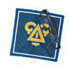 Delta Upsilon Fraternity Eyeglass Cleaner & Microfiber Cleaning Cloth (Delta Upsilon - 4) view 2