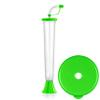 Sweet World USA (54 Cups) Party Yard Cups - 14oz - for Margaritas, Cold Drinks, Frozen Drinks, Kids Parties (Lime Green) view 3