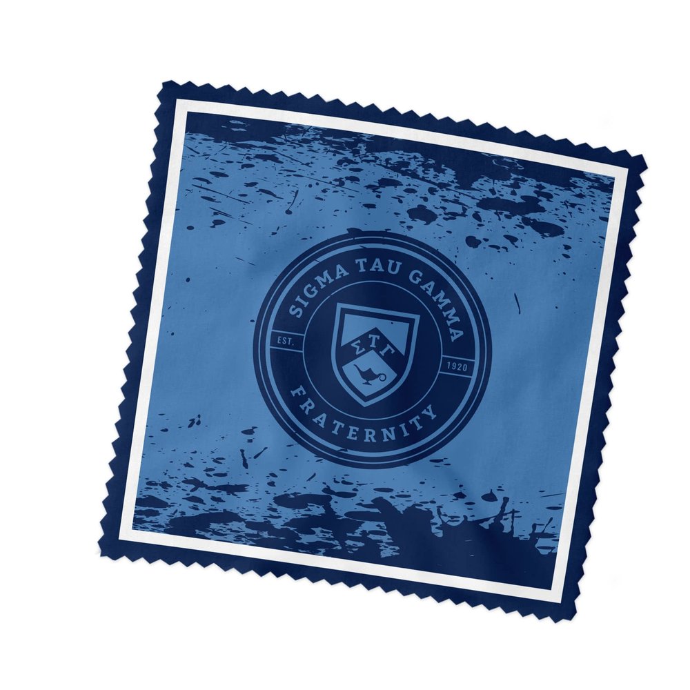 Sigma Tau Gamma Fraternity Eyeglass Cleaner & Microfiber Cleaning Cloth (Sigma Tau Gamma - 13)