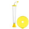 Sweet World USA (54 Cups) Party Yard Cups - 14oz - for Margaritas, Cold Drinks, Frozen Drinks, Kids Parties (Yellow) view 3