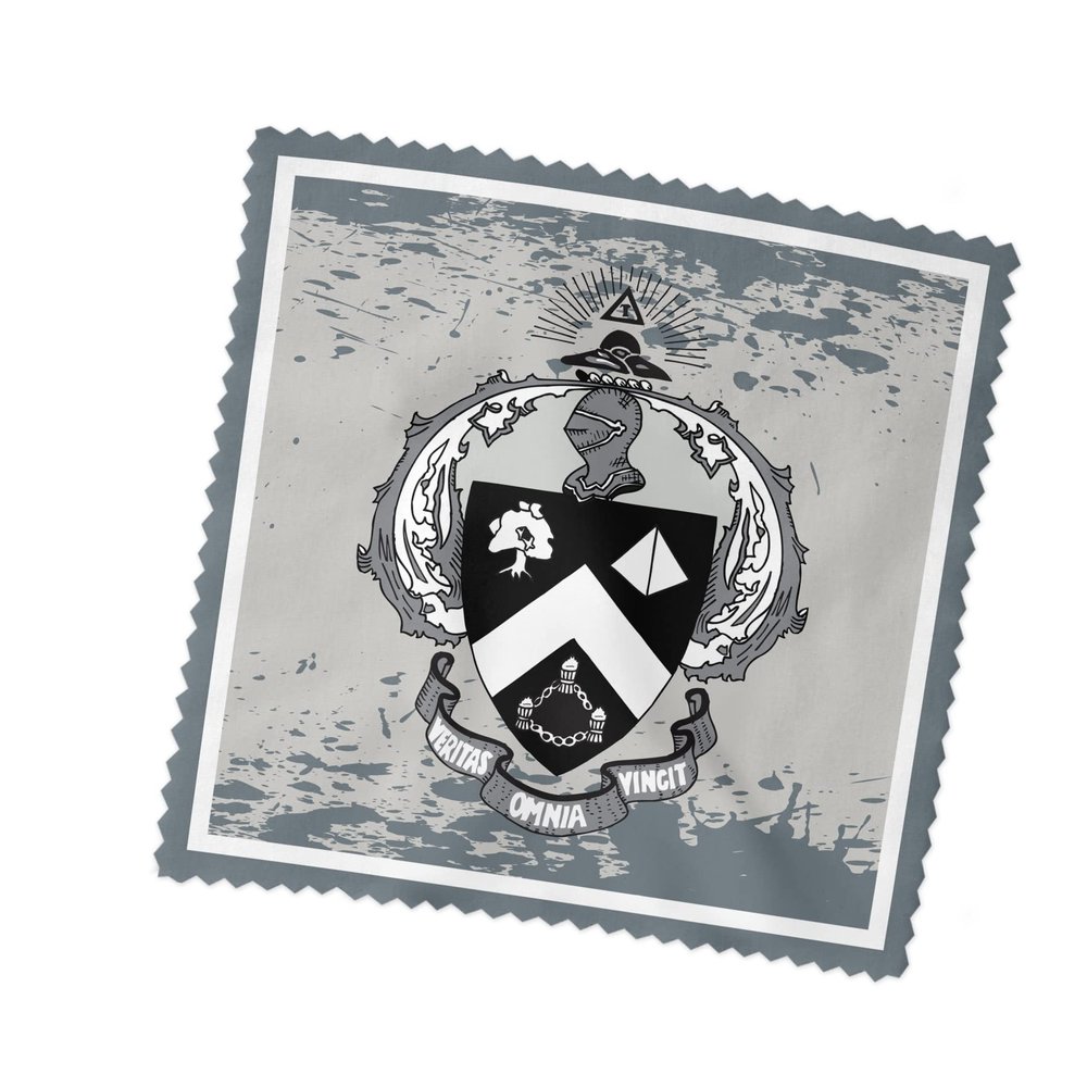 Triangle Fraternity Eyeglass Cleaner & Microfiber Cleaning Cloth (Triangle Fraternity - 10)