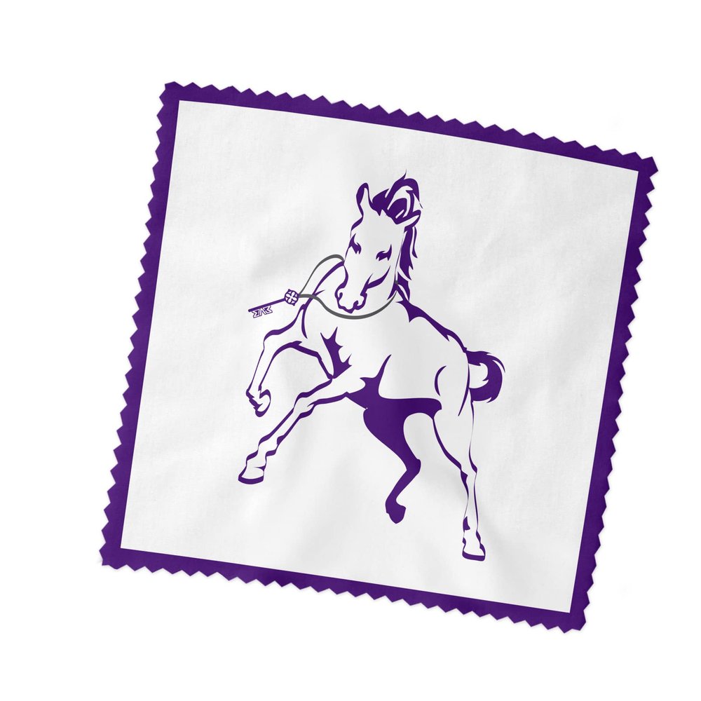 Sigma Lambda Beta Fraternity Eyeglass Cleaner & Microfiber Cleaning Cloth (Sigma Lambda Beta - 3)