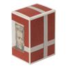 DUNEROLLER Christmas Cash Gift Boxes for Gifting Money Red Wrapped Box and Silver Bow Design view 4