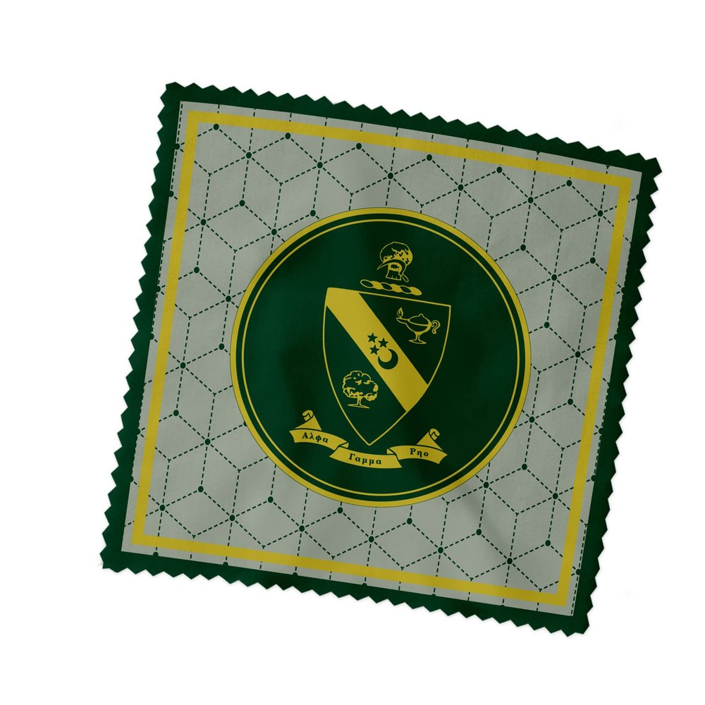 Alpha Gamma Rho Fraternity Cleaner & Microfiber Cleaning Cloth (Alpha Gamma Rho 6)