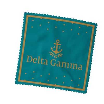 Delta Gamma Sorority Eyeglass Cleaner & Microfiber Cleaning Cloth (Delta Gamma - 7)