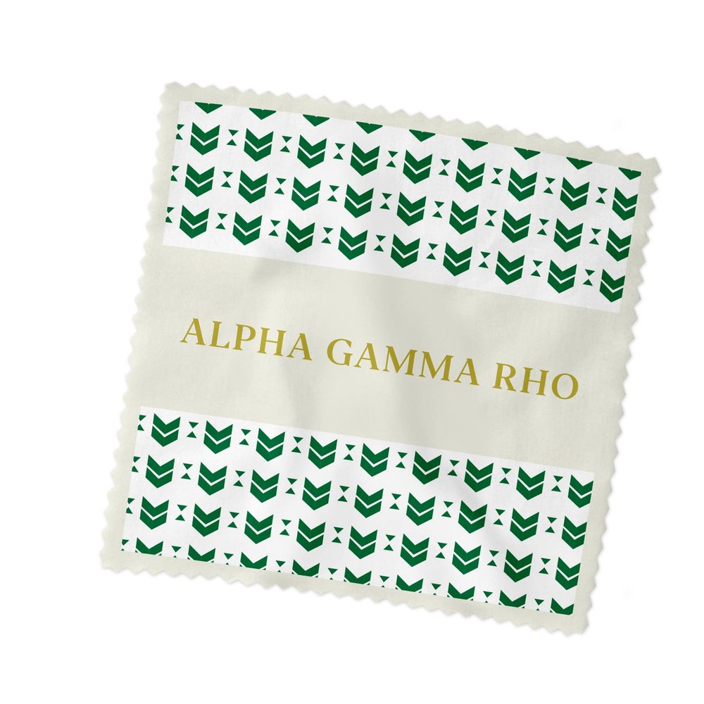 Alpha Gamma Rho Fraternity Cleaner & Microfiber Cleaning Cloth (Alpha Gamma Rho 1)
