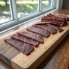 No Mans Land Premium Beef Jerky | 17G High Protein, Low Carb, Low Calorie Beef Snack | Slow-Dried, Smoked & Seasoned Jerky Strips | MILD 8.5oz Bag view 4