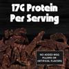 No Mans Land Slow-Dried Beef Jerky | Smoked & Seasoned Jerky Strips | High Protein, Low Carb, Low Calorie Beef Snack | Gluten Free - MILD 3oz Bag view 4