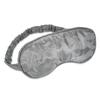 TRU47 Large Pure Silver & Silk Sleep Mask - Luxury Eye Masks for Women & Men/Travel Essentials/99% Pure Silver Thread/6 Layers of Comfort/Blackout Sleeping Cover/Perfect for Restful Sleep view 1