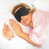 TRU47 Large Pure Silver & Silk Sleep Mask - Luxury Eye Masks for Women & Men/Travel Essentials/99% Pure Silver Thread/6 Layers of Comfort/Blackout Sleeping Cover/Perfect for Restful Sleep view 3