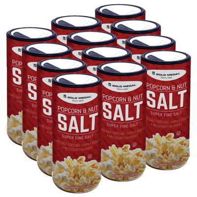 Popcorn Salt (17 oz - Case of 12)