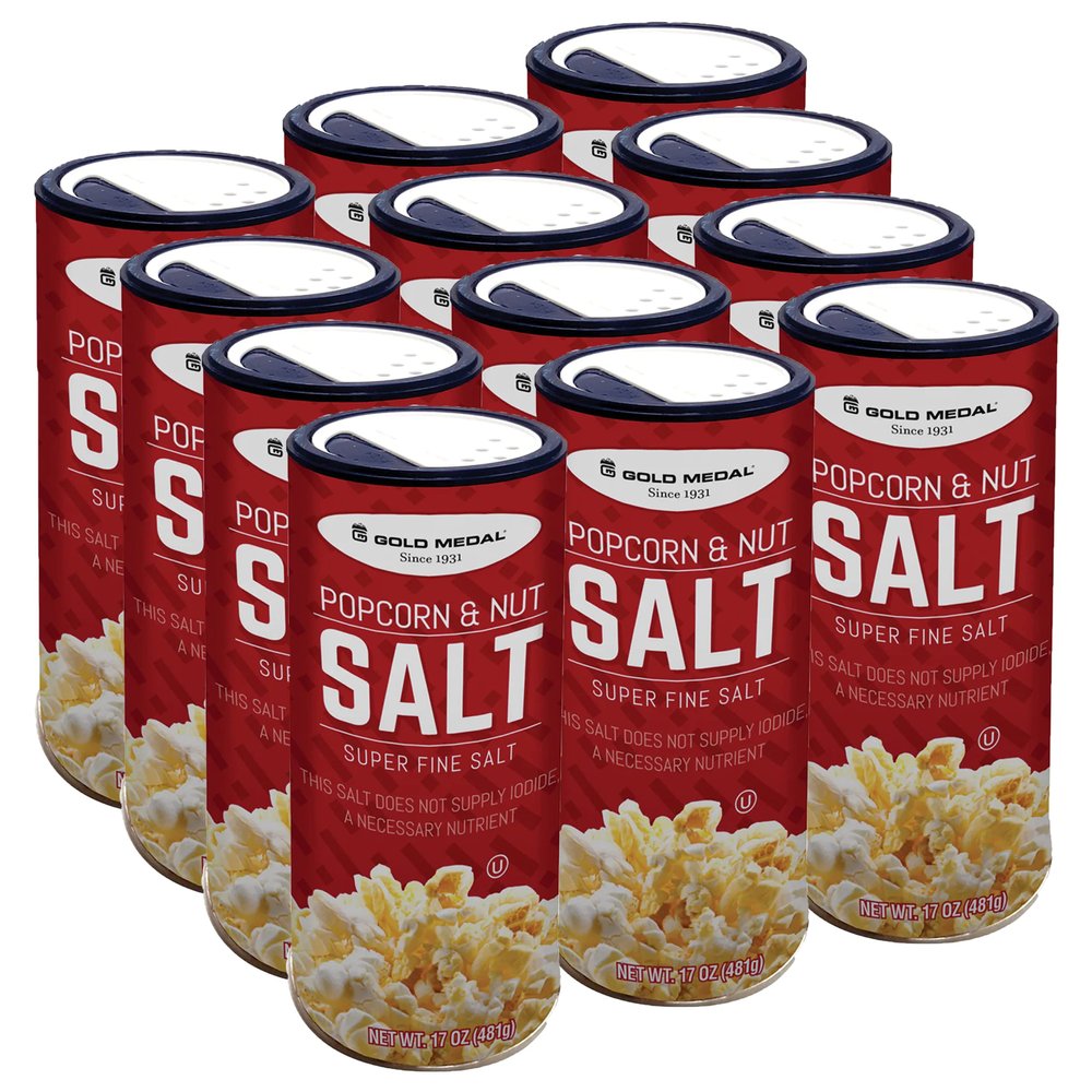 Popcorn Salt (17 oz - Case of 12)