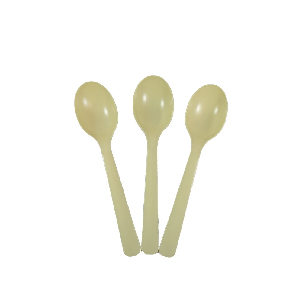 CPLA Heavy Weight Disposable Soup Spoon BPI Certified (100)