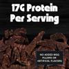 No Mans Land Beef Jerky - Black Pepper | Slow-Dried, Smoked & Seasoned Jerky Strips | High Protein, Low Carb, Low Calorie Beef Snack | Gluten Free - 3oz Bag view 4