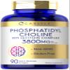 Carlyle Phosphatidyl Choline Supplement | 3,800mg | 90 Quick Release Softgels | Non-GMO & Gluten Free view 1