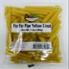 Desi Kitchen Far Far/Fryums Wheat Pellet Uncooked, great substitute of papadam/Pipe Yellow 3 Inch, 200gm (7oz) view 1