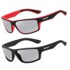 2pcs Men's Full lens Reading Glasses Transition Sun Photochromic Lens Sports Frame 2022 Fashion Square Presbyopia Eyewear (2PCS-black&red, 2.5, multiplier_x) view 1