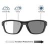 2pcs Wrap Around Photochromic full lens Reading glasses Men Transition Hyperopia Presbyopia Sports Reader Sunglasses (2PCS-black&blue, 1.75, multiplier_x) view 2