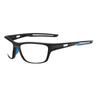 2pcs Wrap Around Photochromic full lens Reading glasses Men Transition Hyperopia Presbyopia Sports Reader Sunglasses (2PCS-black&blue, 1.75, multiplier_x) view 3