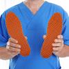 12 Pairs Shoe Insoles Women Thin Breathable Shoe Pads Inserts Ultra Soft Cushioning Walking Comfort Double Layer Latex Insoles with Holes Fit in Any Shoe Unisex, Men 7-11 Woman 2-8 (Simple Colors) view 4