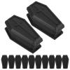 Zerodeko 12 Pieces Mini Black Coffins Boxes, Halloween Coffin Treat Boxes, Plastic Casket s, Shaped Candy Box with Lid, Mini Favor s for Halloween Decorations Party view 1