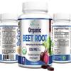YUMMYVITE Organic Beet Root Powder Tablets - 1350mg with Black Pepper for Faster Absorption - Boosts Nitric Oxide for Energy and Stamina - 60 Tablets view 1