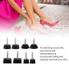 40 Pairs High Heel Replacement Tips, High Heel Tips for Womens Shoes Tips Repair view 3
