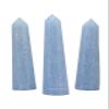 Amazing Gemstone Blue Calcite Celestite Crystal Towers ~ Natural Healing Crystal Point Obelisk for Reiki Healing and Crystal Grid (2" to 3" Inch) view 2
