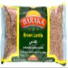 Baraka Dry Brown Lentils for Cooking | Dried All Natural Quick Cook Lentils, No Preservatives, No Additives, Fiber-Rich Food for Dips, Soups, Pasta, High Protein Vegan Diet (2lb Bag) view 1