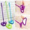 180 Degree Rotatable Adjustable Triangle Cleaning Mop with Reusable Mop Heads Cleaning Sponges Cloths, Multi-Functional Retractable Home Wall Ceiling Floor Cleaning Mop for Bathtub Glass Bed Bottom. view 3