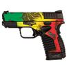 MightySkins Skin Compatible with Springfield XDS 3.3 - Rasta Lion | Protective, Durable, and Unique Vinyl Decal wrap Cover | Easy to Apply, Remove, and Change Styles | Made in The USA view 1