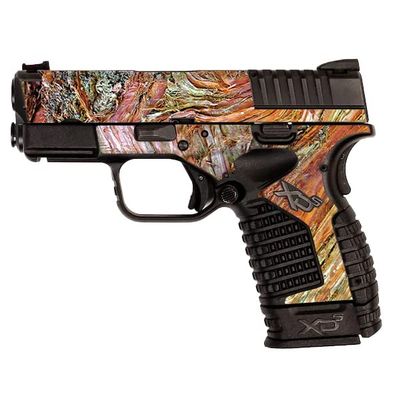 MightySkins Skin Compatible with Springfield XDS 3.3 - Woodlands | Protective, Durable, and Unique Vinyl Decal wrap Cover | Easy to Apply, Remove, and Change Styles | Made in The USA