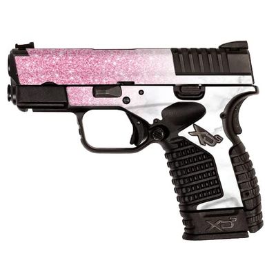 MightySkins Skin Compatible with Springfield XDS 3.3 - Marble Glitz | Protective, Durable, and Unique Vinyl Decal wrap Cover | Easy to Apply, Remove, and Change Styles | Made in The USA