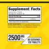 Primaforce L-Citrulline 2500mg per Serving, 60 Servings; 120 Tablets view 2