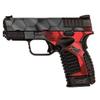MightySkins Glossy Glitter Skin Compatible with Springfield XDS 3.3 - Two-Tone Hex | Protective, Durable High-Gloss Glitter Finish | Easy to Apply, Remove, and Change Styles | Made in The USA view 1