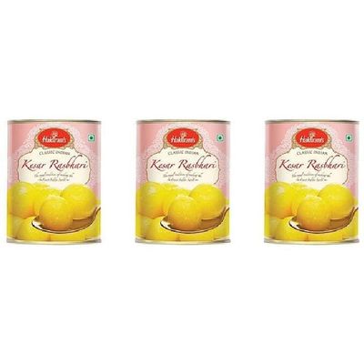 Pack Of 3 - Haldiram's Kesar Rasbhari - 1 Kg (2.2 Lb)