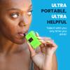 BACtrack Keychain Breathalyzer (Green) and 20 Breathalyzer Mouthpieces Bundle view 3