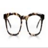 eyebobs Humble Narrator Premium Readers for Women and Men | Square Eye Glasses | Crystal Chop Front and Temples | 1.25 view 1