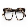 eyebobs Humble Narrator Premium Readers for Women and Men | Square Eye Glasses | Crystal Chop Front and Temples | 1.25 view 2