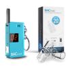 BACtrack Keychain Breathalyzer (Blue) and 20 Breathalyzer Mouthpieces Bundle view 1