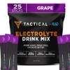 Fluid Tactical - 25 Count Electrolyte Powder | Grape | Travel Ready Drink Mix | Extreme Re-Hydration view 1