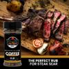 10-42 BBQ Coffee Meat Rub (NO MSG, Low Sodium) 0 Calorie | Premium Edition Steak Seasoning and Dry Rubs | Barbecue Spice Mix for Grilling Meat | Savory Flavor with Incredible Crust | 5 oz view 4
