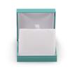 N N'icePackaging - 5 Qty Teal-Blue Leatherette Classic Large Pendant Jewelry Gift Box w/White Velvet Insert view 4