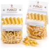 Gusta Rotini Fusilli Pasta - Premium Italian Pasta from Italy - Durum Wheat Semolina Organic "Al Dente" Pasta - Non-GMO & Gourmet Pasta - Family Owned Brand - 17.64oz / 500g (2 Pack) view 1