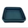 SAMMART 7L (1.85 Gallon) Collapsible Tub - Foldable Dish Tub - Portable Washing Basin - Space Saving Plastic Washtub (Leaf Blue) view 2